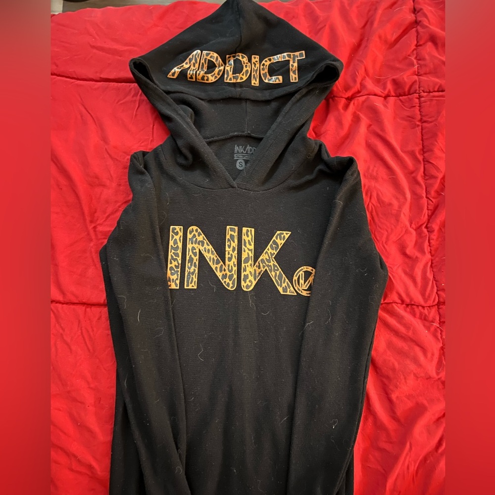 Inked lightweight hoodie